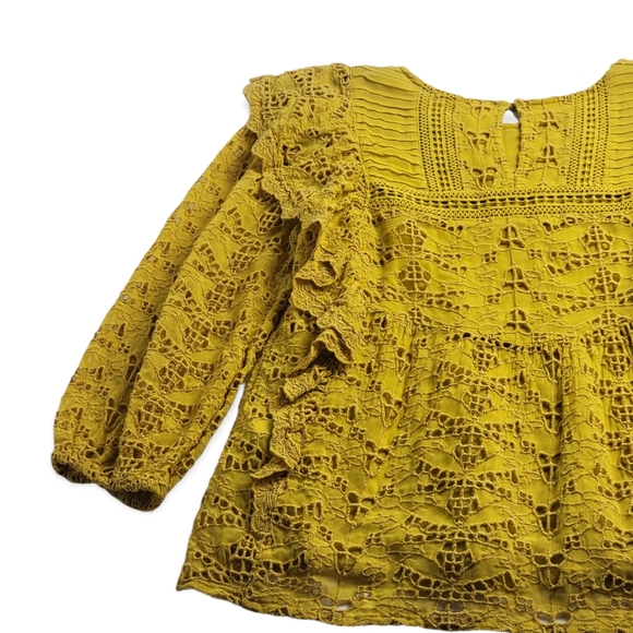 Anthropologie Clementine Eyelet Blouse - Picture 8 of 11